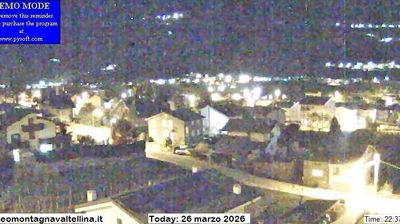 immagine della webcam nei dintorni di Val Masino: webcam Montagna in Valtellina