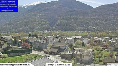 immagine della webcam nei dintorni di Val Masino: webcam Montagna in Valtellina