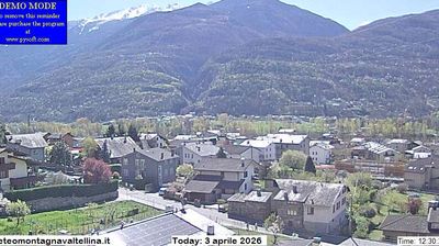 immagine della webcam nei dintorni di Bianzone: webcam Montagna in Valtellina