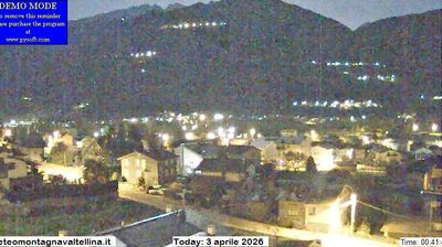 immagine della webcam nei dintorni di Bianzone: webcam Montagna in Valtellina