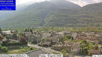immagine della webcam nei dintorni di Chiesa in Valmalenco: webcam Montagna in Valtellina