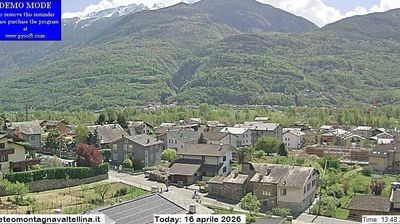 immagine della webcam nei dintorni di Teglio: webcam Montagna in Valtellina