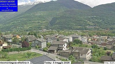 immagine della webcam nei dintorni di Chiesa in Valmalenco: webcam Montagna in Valtellina