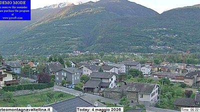 immagine della webcam nei dintorni di Val di Mello: webcam Montagna in Valtellina