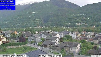 immagine della webcam nei dintorni di Bianzone: webcam Montagna in Valtellina