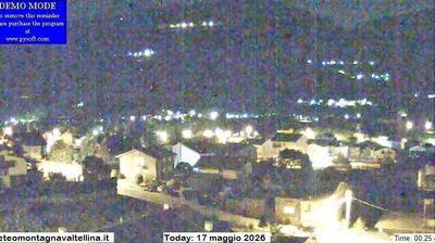 immagine della webcam nei dintorni di Forcola: webcam Montagna in Valtellina