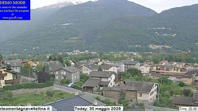 immagine della webcam nei dintorni di Pizzo Bernina: webcam Montagna in Valtellina