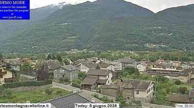 immagine della webcam nei dintorni di Valmasino: webcam Montagna in Valtellina