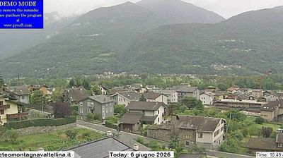 immagine della webcam nei dintorni di Piateda: webcam Montagna in Valtellina