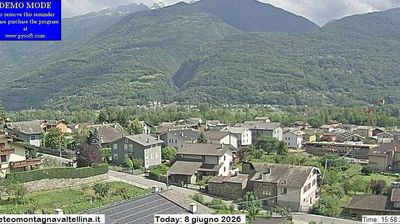immagine della webcam nei dintorni di Tirano: webcam Montagna in Valtellina