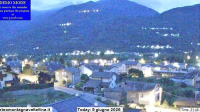 immagine della webcam nei dintorni di Bianzone: webcam Montagna in Valtellina
