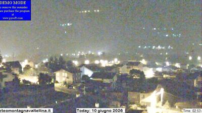 immagine della webcam nei dintorni di Sondrio: webcam Montagna in Valtellina