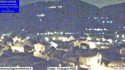 immagine della webcam nei dintorni di Chiesa in Valmalenco: webcam Montagna in Valtellina