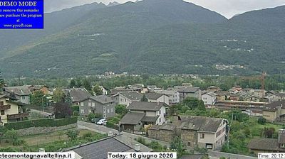 immagine della webcam nei dintorni di Val di Mello: webcam Montagna in Valtellina
