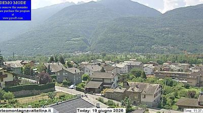immagine della webcam nei dintorni di Lanzada: webcam Montagna in Valtellina