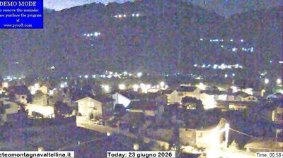 immagine della webcam nei dintorni di Lizzola: webcam Montagna in Valtellina