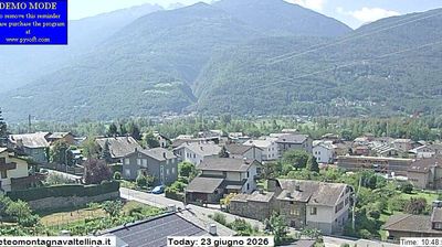 immagine della webcam nei dintorni di Lizzola: webcam Montagna in Valtellina