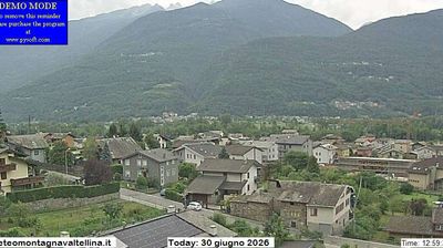 immagine della webcam nei dintorni di Forcola: webcam Montagna in Valtellina