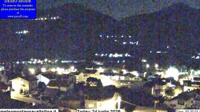 immagine della webcam nei dintorni di Dosso Pasò: webcam Montagna in Valtellina