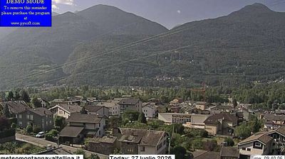 immagine della webcam nei dintorni di Valmasino: webcam Montagna in Valtellina