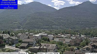 immagine della webcam nei dintorni di Valmasino: webcam Montagna in Valtellina