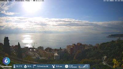 immagine della webcam nei dintorni di Arenzano: webcam Varazze