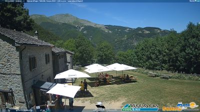 immagine della webcam nei dintorni di Piandelagotti: webcam Cimoncino