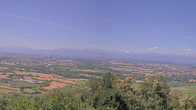 immagine della webcam nei dintorni di Torino: webcam San Raffaele Cimena