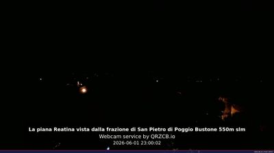 immagine della webcam nei dintorni di Terminillo: webcam Poggio Bustone
