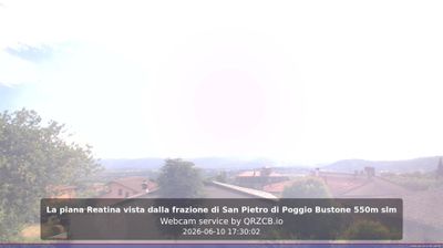 Preview delle webcam di Poggio Bustone