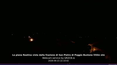 immagine della webcam nei dintorni di Leonessa: webcam Poggio Bustone