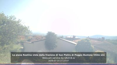 immagine della webcam nei dintorni di Acquasparta: webcam Poggio Bustone