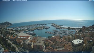 immagine della webcam nei dintorni di San Bartolomeo al Mare: webcam Costa D'Oneglia