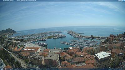 immagine della webcam nei dintorni di Castel Vittorio: webcam Imperia