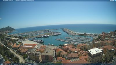 immagine della webcam nei dintorni di Cipressa: webcam Imperia