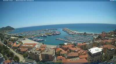 immagine della webcam nei dintorni di Castel Vittorio: webcam Imperia