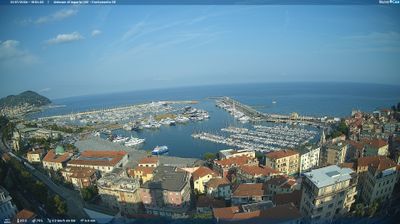 immagine della webcam nei dintorni di Castel Vittorio: webcam Imperia