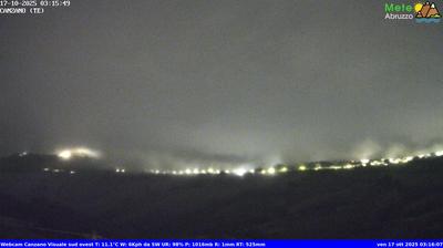 immagine della webcam nei dintorni di Teramo: webcam Canzano