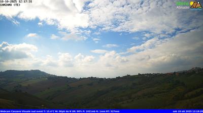 immagine della webcam nei dintorni di Colledara: webcam Canzano