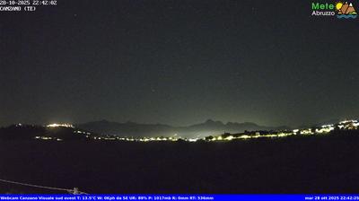 immagine della webcam nei dintorni di Arsita: webcam Canzano