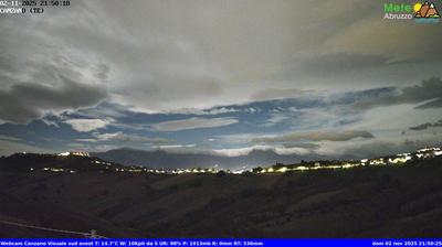 immagine della webcam nei dintorni di Tortoreto: webcam Canzano