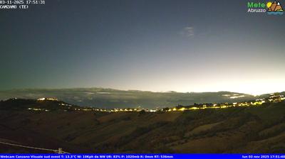 immagine della webcam nei dintorni di Tortoreto: webcam Canzano