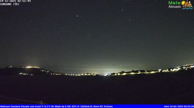 immagine della webcam nei dintorni di Roseto degli Abruzzi: webcam Canzano