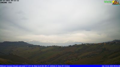immagine della webcam nei dintorni di Pietracamela: webcam Canzano