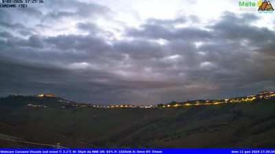 immagine della webcam nei dintorni di Castiglione Messer Raimondo: webcam Canzano
