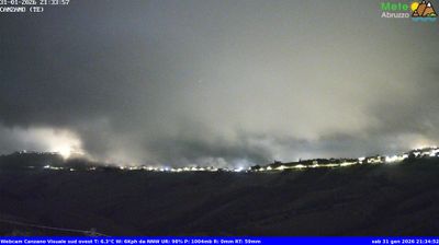 immagine della webcam nei dintorni di Tortoreto: webcam Canzano