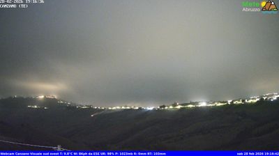 immagine della webcam nei dintorni di Roseto degli Abruzzi: webcam Canzano