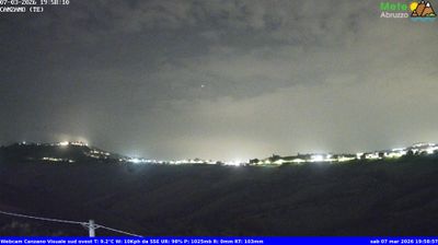 immagine della webcam nei dintorni di Roseto degli Abruzzi: webcam Canzano