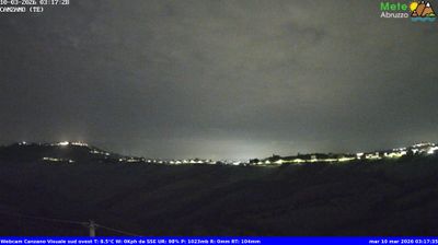 immagine della webcam nei dintorni di Alba Adriatica: webcam Canzano