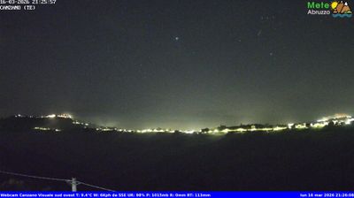 immagine della webcam nei dintorni di Arsita: webcam Canzano